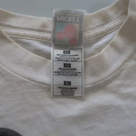 Vintage Mickey Mouse Heart Shirt XL Single Stitch Mickey Unlimited MADE IN USA - Picture 12 of 15